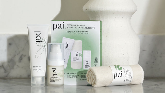 Partners in Calm skincare set