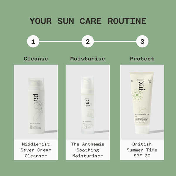 British Summer Time | Sunscreen for Sensitive Skin | Pai UK